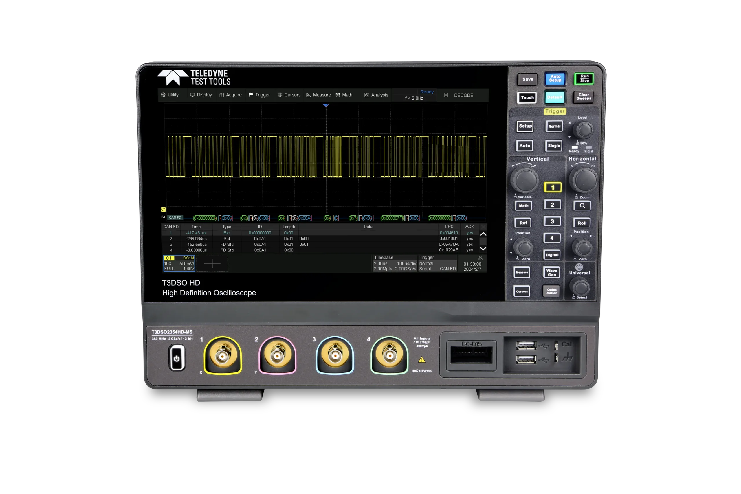 T3 dso2354hd ms front