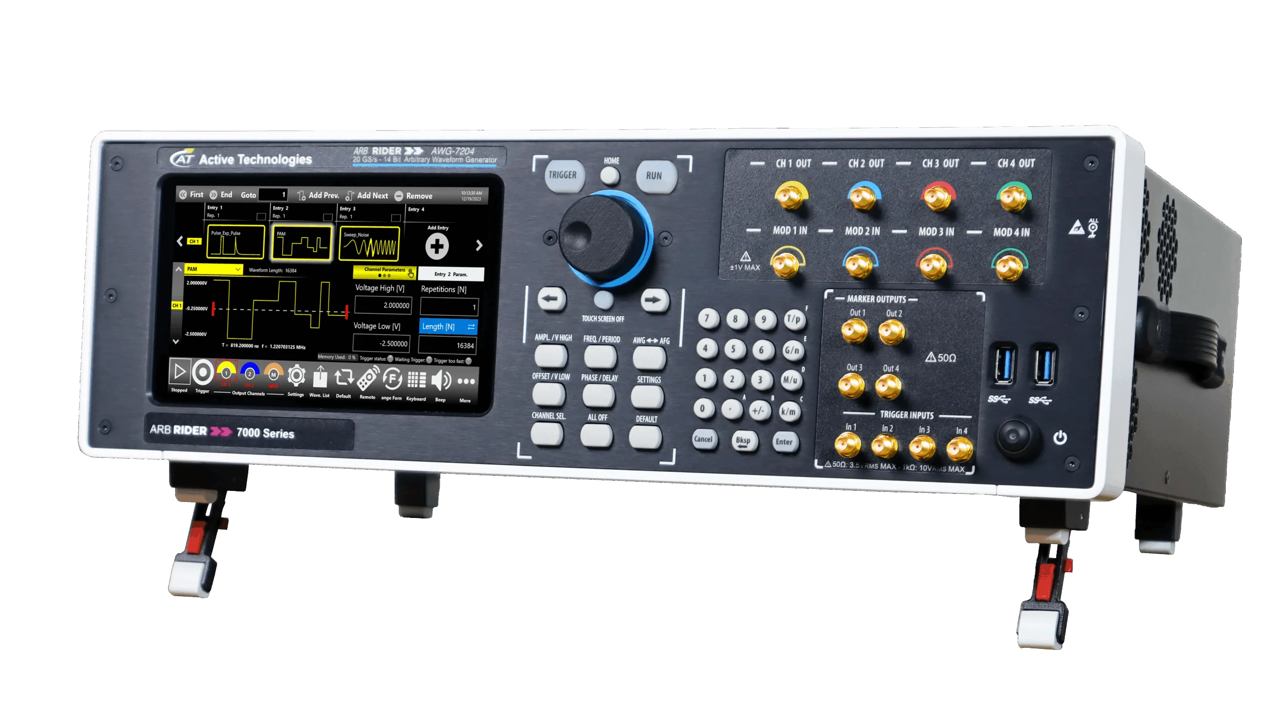 AWG7000 RightSide RubberFeet